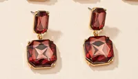 Fashion Letter Plating Alloy No Inlaid Earrings sku image 5