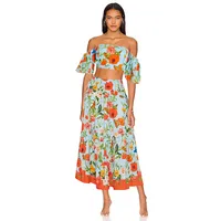 Women's Sexy Skinny Solid Color Flower One Piece Swimwear main image 2
