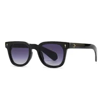 Casual Vacation Solid Color Pc Square Full Frame Women's Sunglasses sku image 4