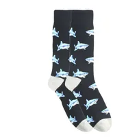 Men's Simple Style Commute Animal Cotton Crew Socks A Pair sku image 4