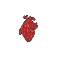 Novelty Letter Heart Alloy Stoving Varnish Unisex Brooches sku image 1