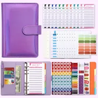 Fashion Creative Laser Macaron Loose-Leaf Notebook A 200.00cm-Inch Color Page PVC Front Cover Design Notebook Suitable For Graduation Wedding Moving sku image 21