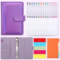 Fashion Creative Laser Macaron Loose-Leaf Notebook A 200.00cm-Inch Color Page PVC Front Cover Design Notebook Suitable For Graduation Wedding Moving sku image 14