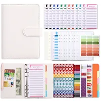 Creative Macaron A6 Pu Loose-leaf Accounting Notebook sku image 14