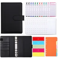Creative Macaron A6 Pu Loose-leaf Accounting Notebook sku image 2