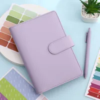 Creative Macaron A6 Pu Loose-leaf Accounting Notebook main image 4