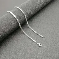 Hip-hop Cross Stainless Steel Inlay Artificial Diamond Unisex Charms Necklace sku image 2