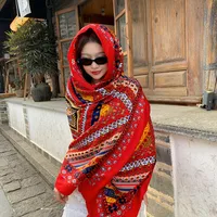 Women's Ethnic Style Geometric Cotton And Linen Tassel sku image 28