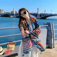 Women's Ethnic Style Geometric Cotton And Linen Tassel sku image 35