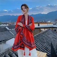 Women's Ethnic Style Geometric Cotton And Linen Tassel sku image 43