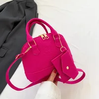 Women's Medium All Seasons Felt Streetwear Handbag sku image 5