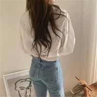 Women's Blouse Long Sleeve Blouses Casual Elegant Solid Color main image 2