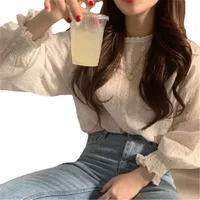 Women's Blouse Long Sleeve Blouses Casual Elegant Solid Color main image 3