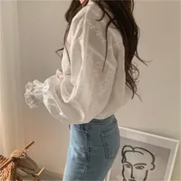 Women's Blouse Long Sleeve Blouses Casual Elegant Solid Color main image 4