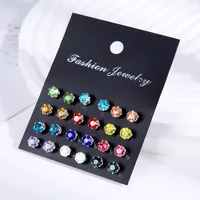 Fashion Octopus Zircon Earrings Set Nhsd150986 sku image 7