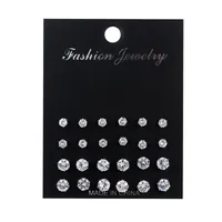 Fashion Octopus Zircon Earrings Set Nhsd150986 sku image 2