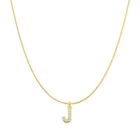 Lady Letter Stainless Steel Plating Inlay Artificial Gemstones Pendant Necklace sku image 12