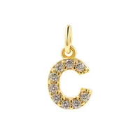 Bohemian Letter Stainless Steel Plating 18k Gold Plated Necklace sku image 4