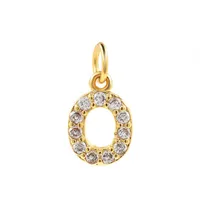 Bohemian Letter Stainless Steel Plating 18k Gold Plated Necklace sku image 18