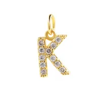 Bohemian Letter Stainless Steel Plating 18k Gold Plated Necklace sku image 8