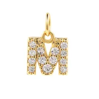 Bohemian Letter Stainless Steel Plating 18k Gold Plated Necklace sku image 16