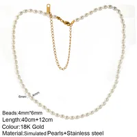 Bohemian Letter Stainless Steel Plating 18k Gold Plated Necklace sku image 28