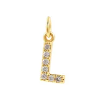 Bohemian Letter Stainless Steel Plating 18k Gold Plated Necklace sku image 15