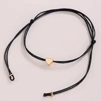 Heart Alloy Plating No Inlaid Women's Bracelets sku image 2