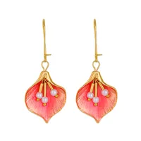 Geometric Alloy Earrings sku image 16