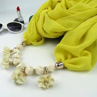 Women's Sweet Flower Chiffon Kerchief sku image 11