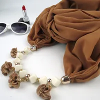 Women's Sweet Flower Chiffon Kerchief sku image 10