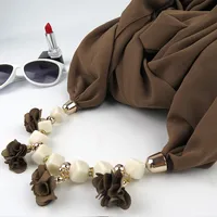 Women's Sweet Flower Chiffon Kerchief sku image 9