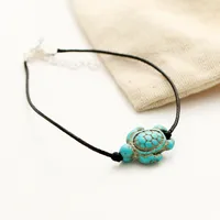 Retro Tortoise Turquoise Women's Anklet main image 4