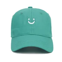 Children Unisex Casual Smile Face Embroidery Baseball Cap sku image 2