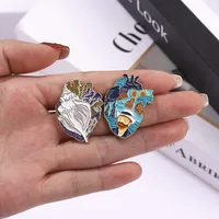 Basic Geometric Alloy Plating Unisex Brooches main image 4