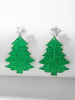 Fashion Irregular Transparent Acrylic Earrings Wholesale sku image 13