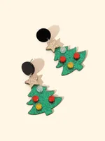 Fashion Irregular Transparent Acrylic Earrings Wholesale sku image 9