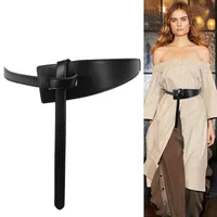 Casual Solid Color Pu Leather Patchwork Women's Leather Belts main image 1