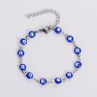 Ethnic Style Devil's Eye 304 Stainless Steel 18K Gold Plated No Inlaid Bracelets In Bulk sku image 2
