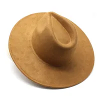 Unisex Vintage Style Baroque Style Ethnic Style Solid Color Wide Eaves Fedora Hat main image 4