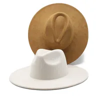 Unisex Vintage Style Baroque Style Ethnic Style Solid Color Wide Eaves Fedora Hat main image 5