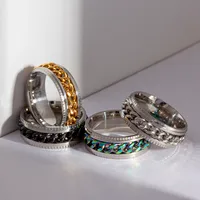 Wholesale Jewelry Fashion Letter 201 Stainless Steel Chain Gold Plated main image 4