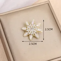 Simple Style Insect Flower Bow Knot Alloy Inlay Zircon Women's Brooches sku image 6
