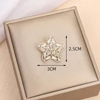 Simple Style Insect Flower Bow Knot Alloy Inlay Zircon Women's Brooches sku image 3