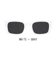 Square Nail Retro Sunglasses sku image 7
