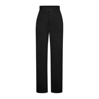 Women's Daily Street Casual Solid Color Full Length Straight Pants sku image 2