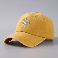 Unisex Commute Tortoise Printing Curved Eaves Baseball Cap sku image 5