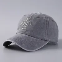Unisex Commute Tortoise Printing Curved Eaves Baseball Cap sku image 3