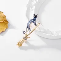 Elegant Cute Lady Cat Alloy Inlay Rhinestones Women's Brooches main image 4