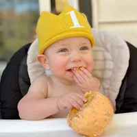 Children Unisex Cartoon Style Crown Baby Hat main image 1